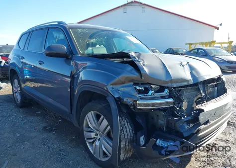 2019 Volkswagen Atlas 3.6L V6 Se W/Technology из США, поврежденный, VIN 1V2UR2CAXKC520231